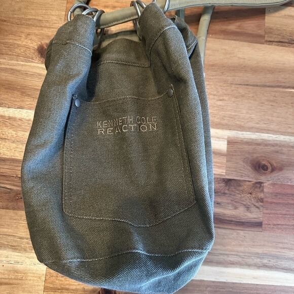 Kenneth Cole Denim Backpack - Picture 4 of 10